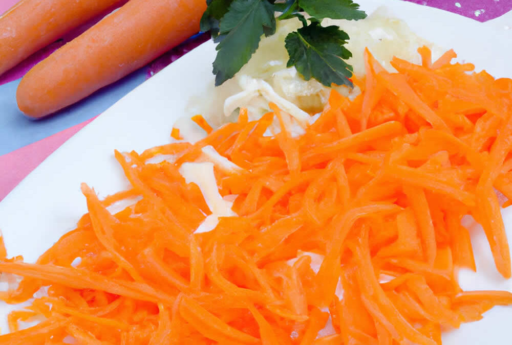 insalata di carote e zenzero